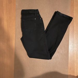 Second yoga jeans. Black. Size 31. Straight cut.